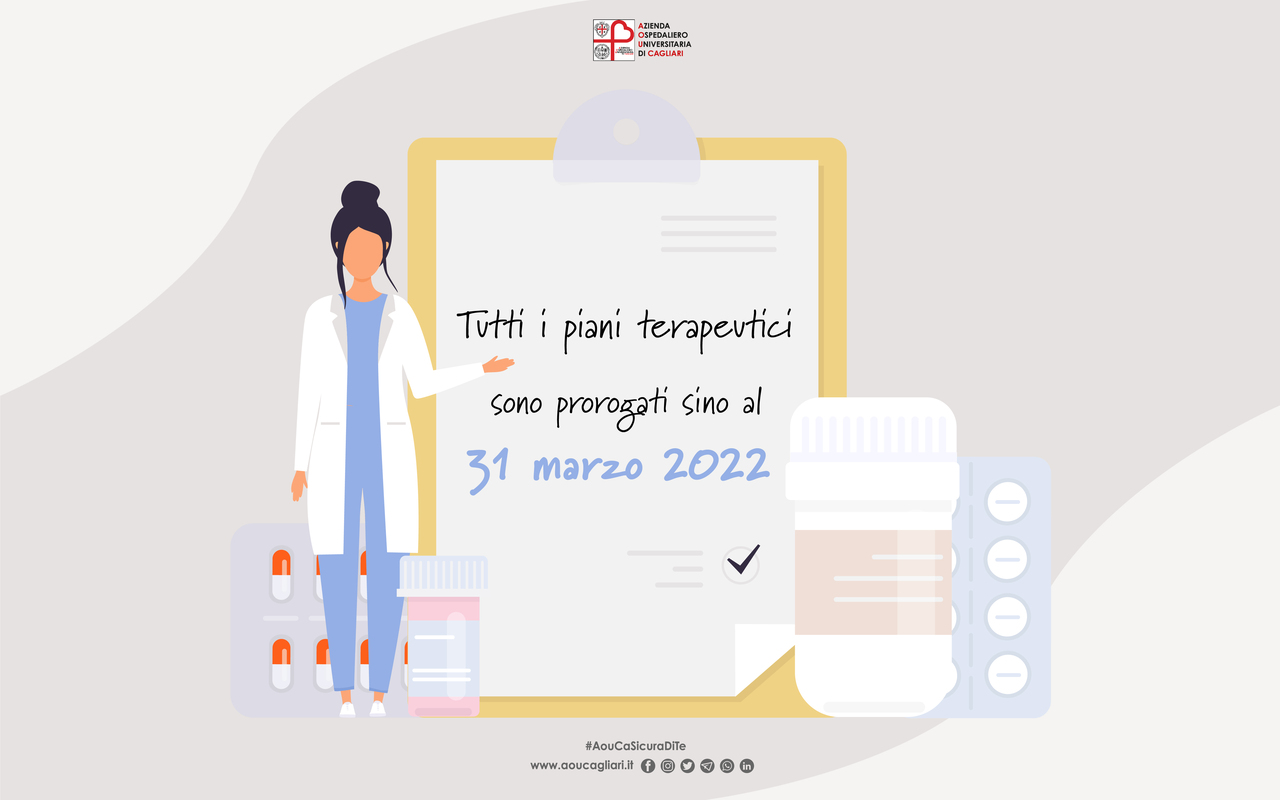 Proroga piani terapeutici ed esenzioni