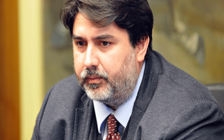 Il presidente della Regione Christian Solinas