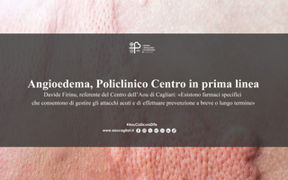 Angioedema, Policlinico Centro in prima linea
