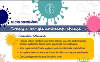 I consigli dell'Istituto Superiore di Sanità