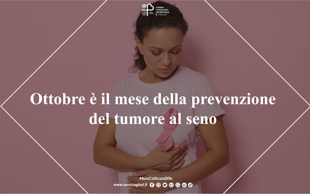 Tumore al seno, ottobre il mese della prevenzione 2022