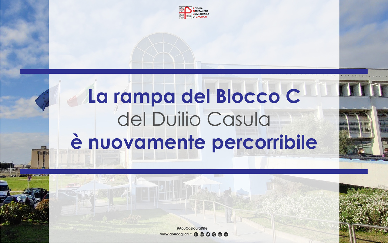 Rampa del blocco C nuovamente percorribile