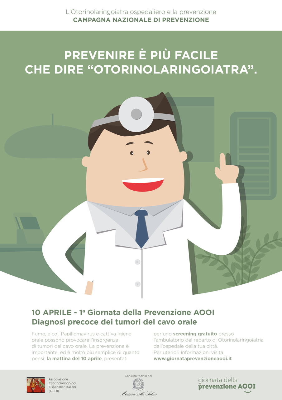 Tumore cavo orale giornata prevenzione