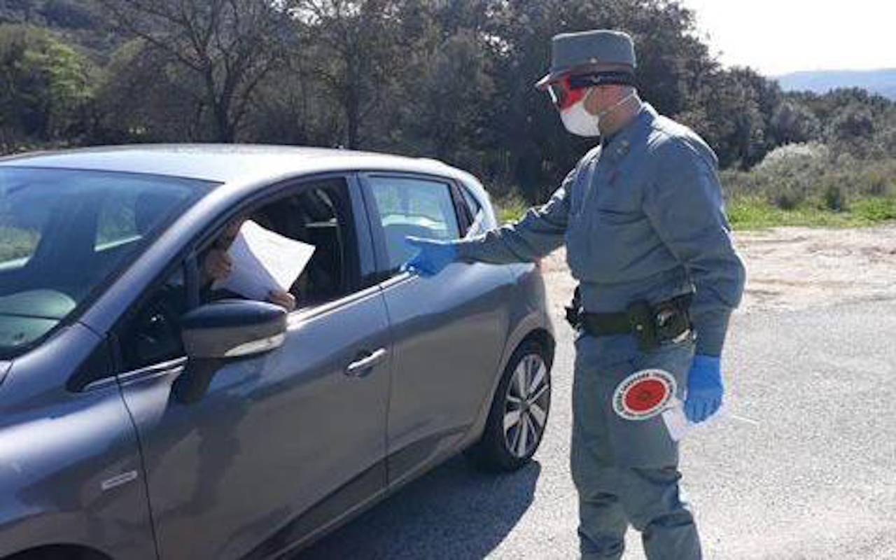 Forestali: controlli coronavirus