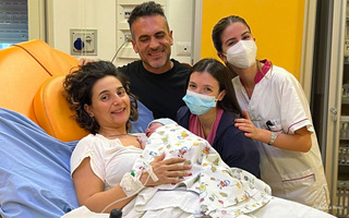 Daniel è il primo nato del 2024 al Policlinico Duilio Casula