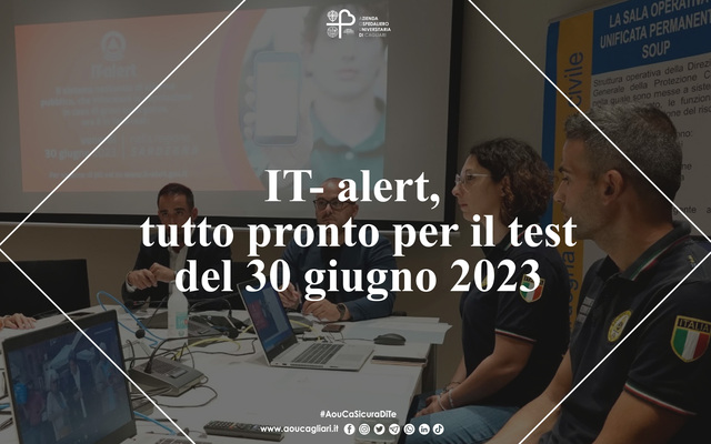 IT-ALERT, tutto pronto per il test del 30 giugno