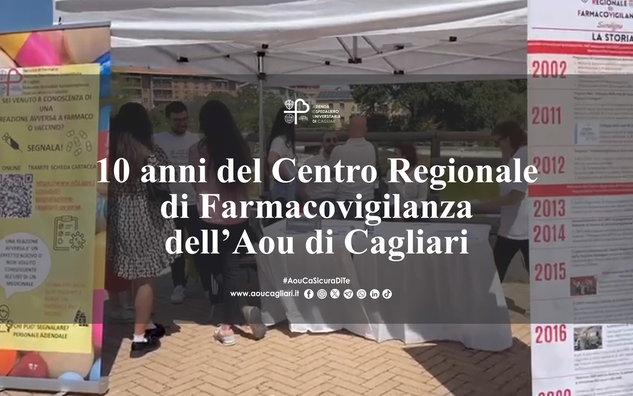 Dieci anni del Centro Regionale di Farmacovigilanza