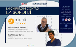15 minuti con...i  prof. Puxeddu e Carta