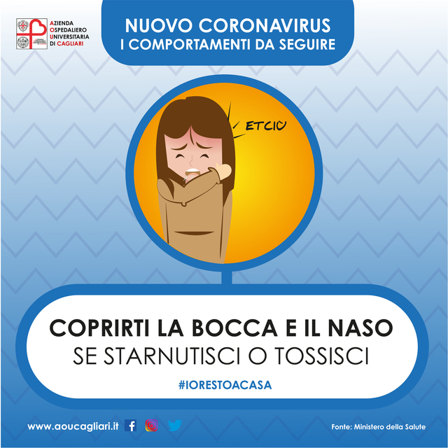 Copriti naso e bocca