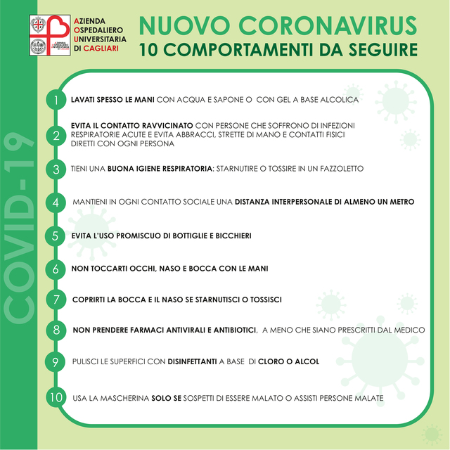 10 comportamenti da seguire