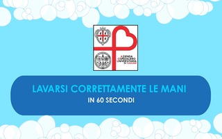 Lavarsi le mani in un video