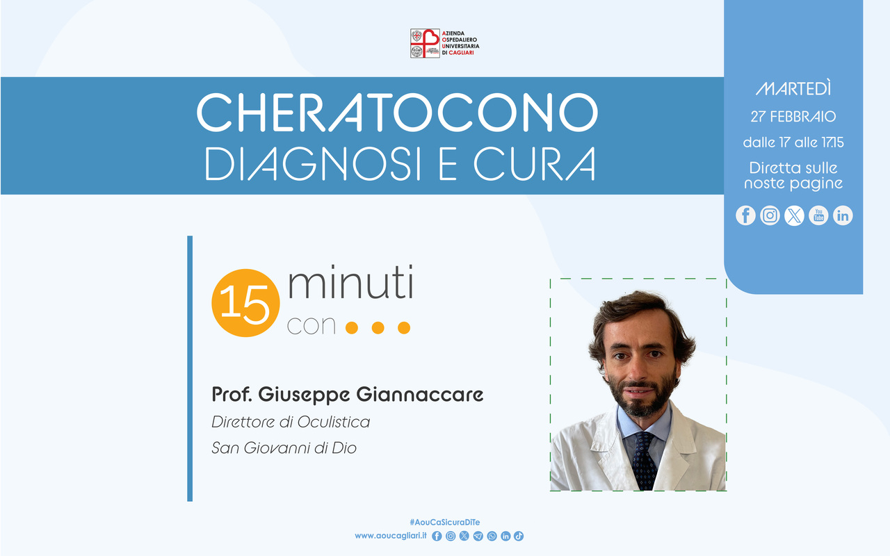 Cheratocono diagnosi e cura a 15 minuti con