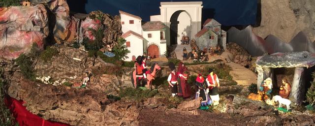 Presepe sardo sotterranei San Giovanni di Dio