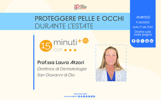 Proteggere la pelle durante l'estate nella puntata doppia di 15 minuti con
