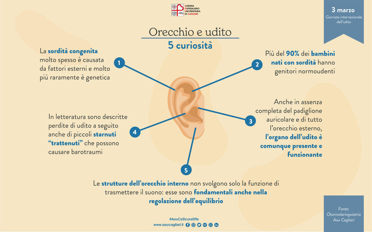 Cinque curiosità sull’udito in occasione del World Hearing Day
