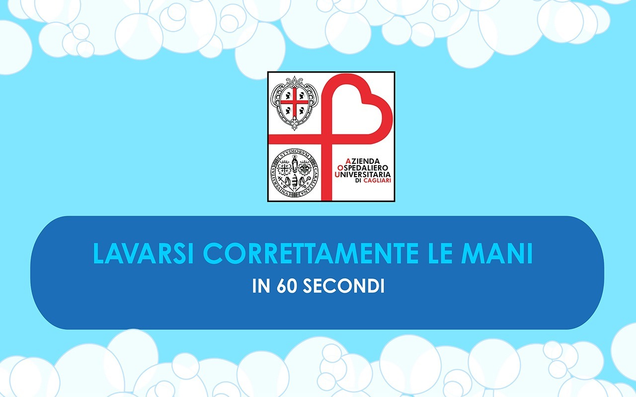 Lavarsi le mani in un video