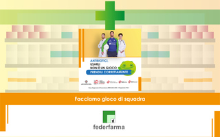 Le farmacie della Sardegna distribuiranno i depliant della campagna sugli antibiotici