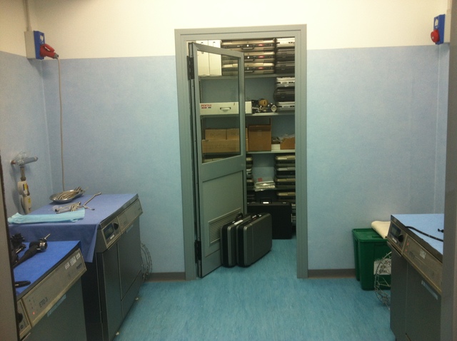 Sala lavastrumenti