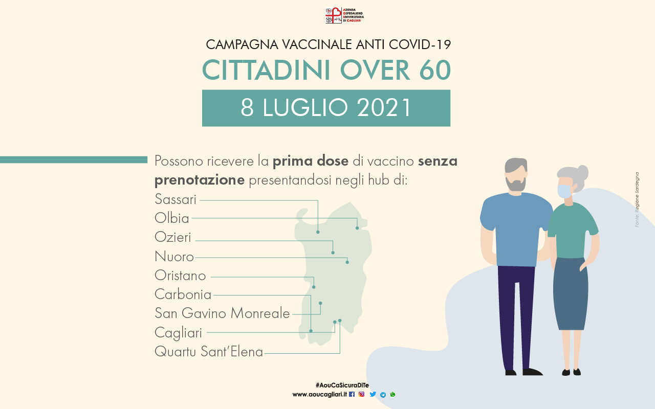 over 60 vaccinare senza prenotazione