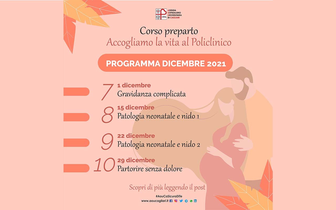 corso pre parto dicembre