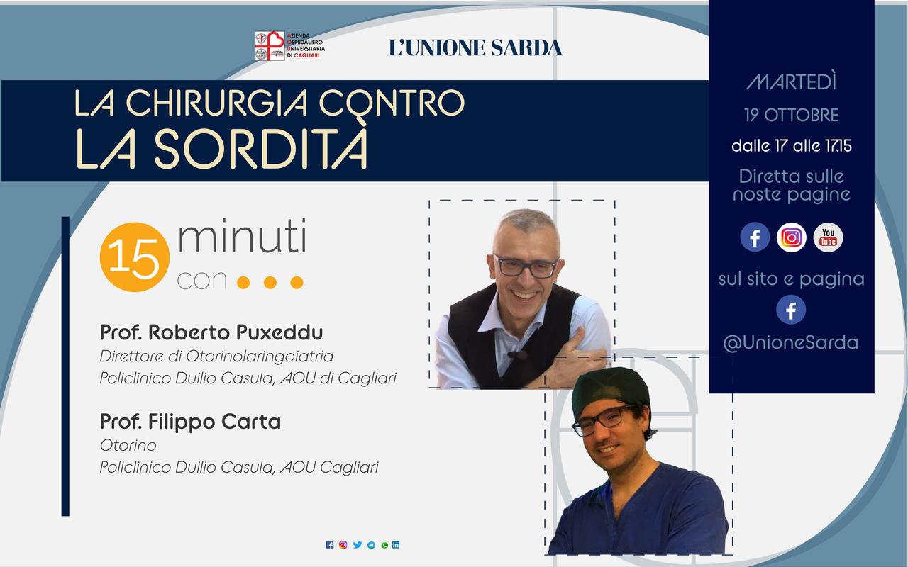 15 minuti con...i prof. Puxeddu e Carta