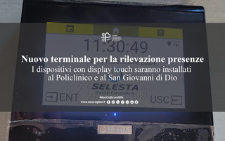 Nuovo terminale per la rilevazione presenze
