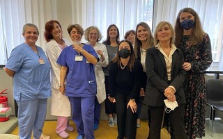 Un mammografo per il Businco, inaugurato lo strumento diagnostico di ultima generazione