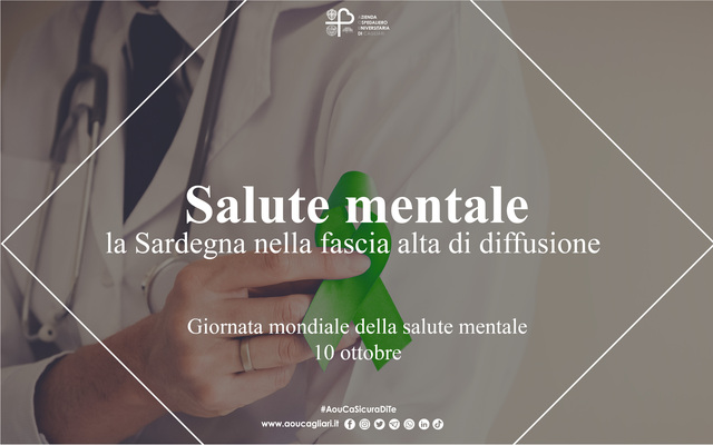 Salute mentale, la Sardegna nella fascia medio alta di diffusione