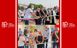Inaugurazione via Roberto Sequi e Centro Isolamento