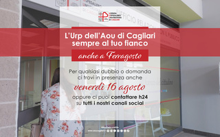 Urp dell’Aou di Cagliari sempre al fianco dei cittadini anche a Ferragosto