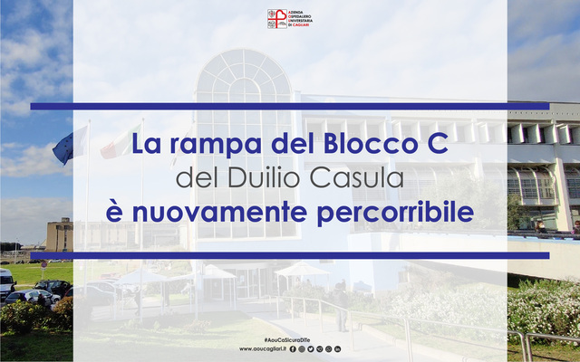 Rampa del blocco C nuovamente percorribile