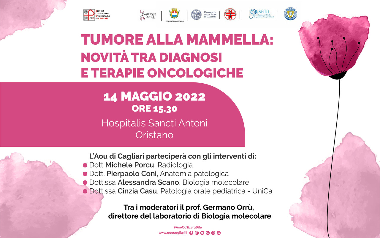 Convegno: Novità tra diagnosi e terapie oncologiche, nuovi orizzonti e nuove prospettive