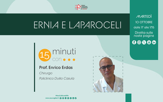 Ernia e laparoceli a 15 minuti con