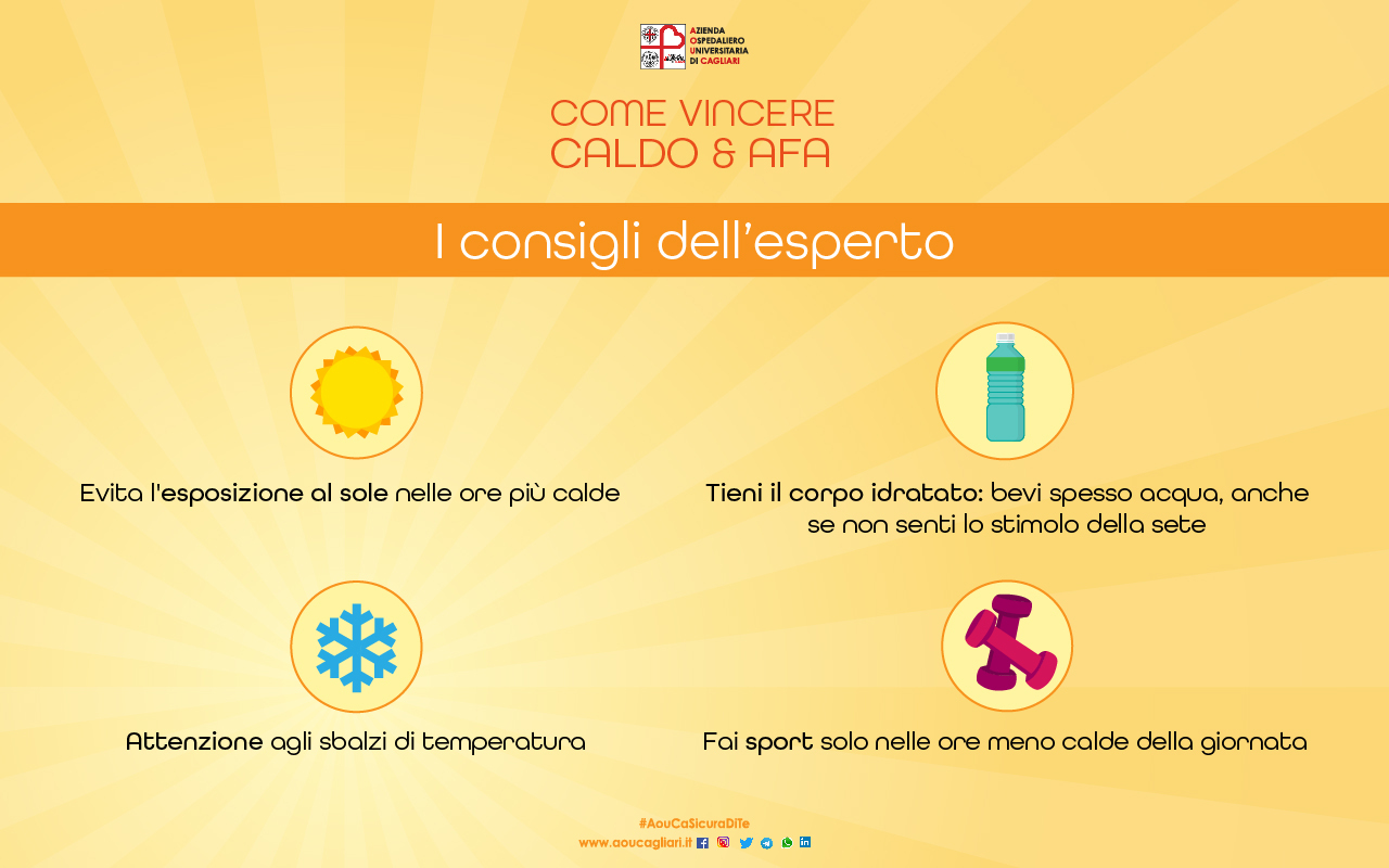 caldo e afa