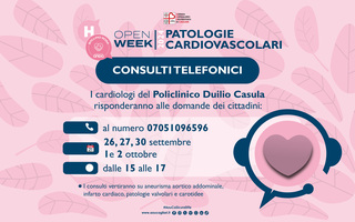 Settimana della salute della donna, consulti telefonici con i cardiologi del Policlinico