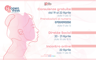 open week dedicata al benessere della donna 2021