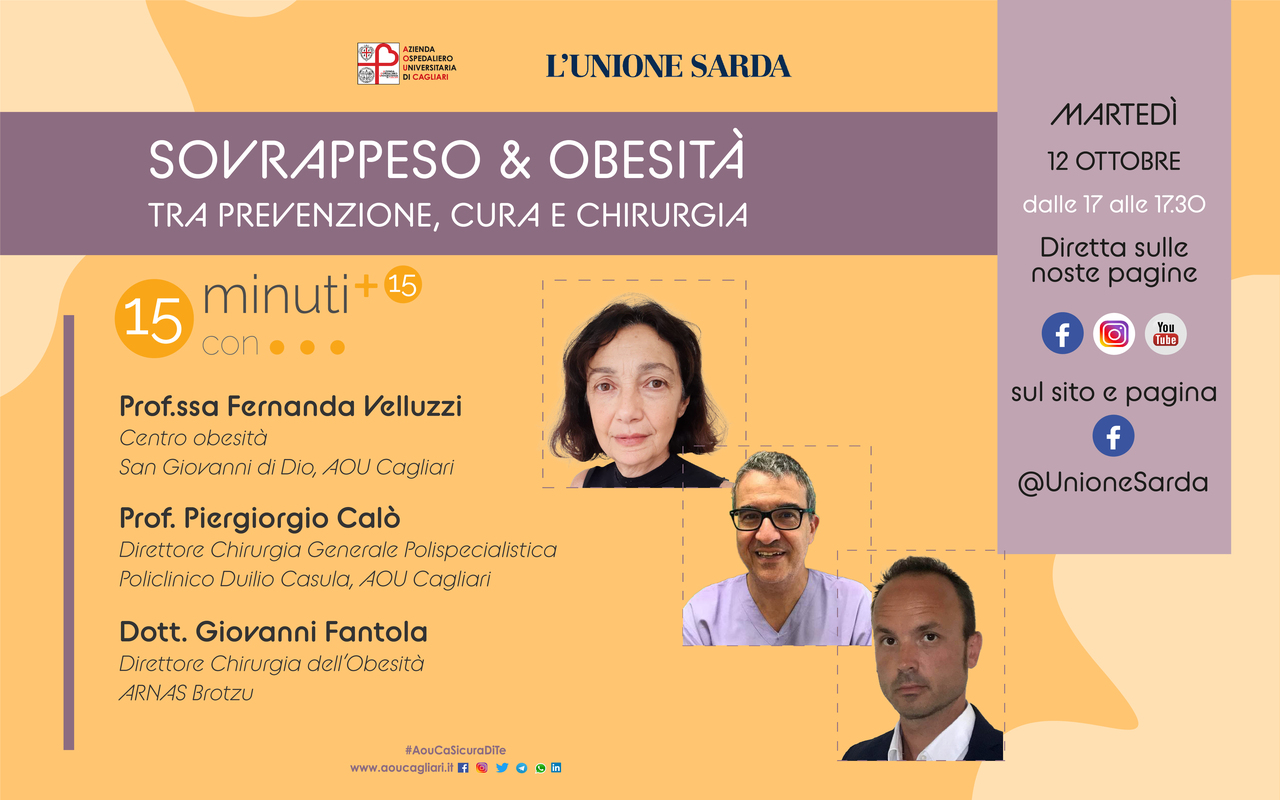 “15 minuti con…” obesità
