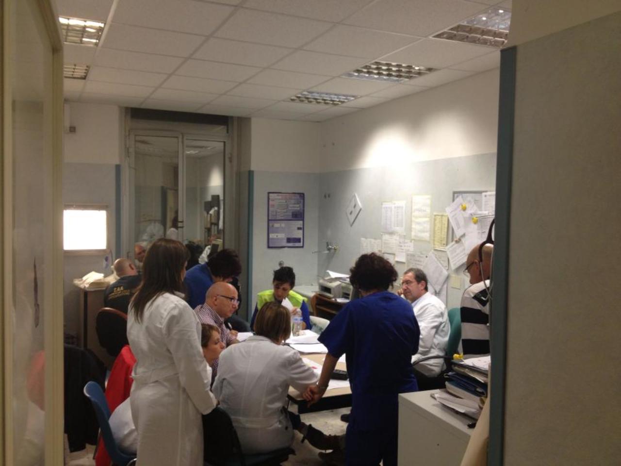 Tin: 14-15 giugno 2013, trasferimento al Blocco Q