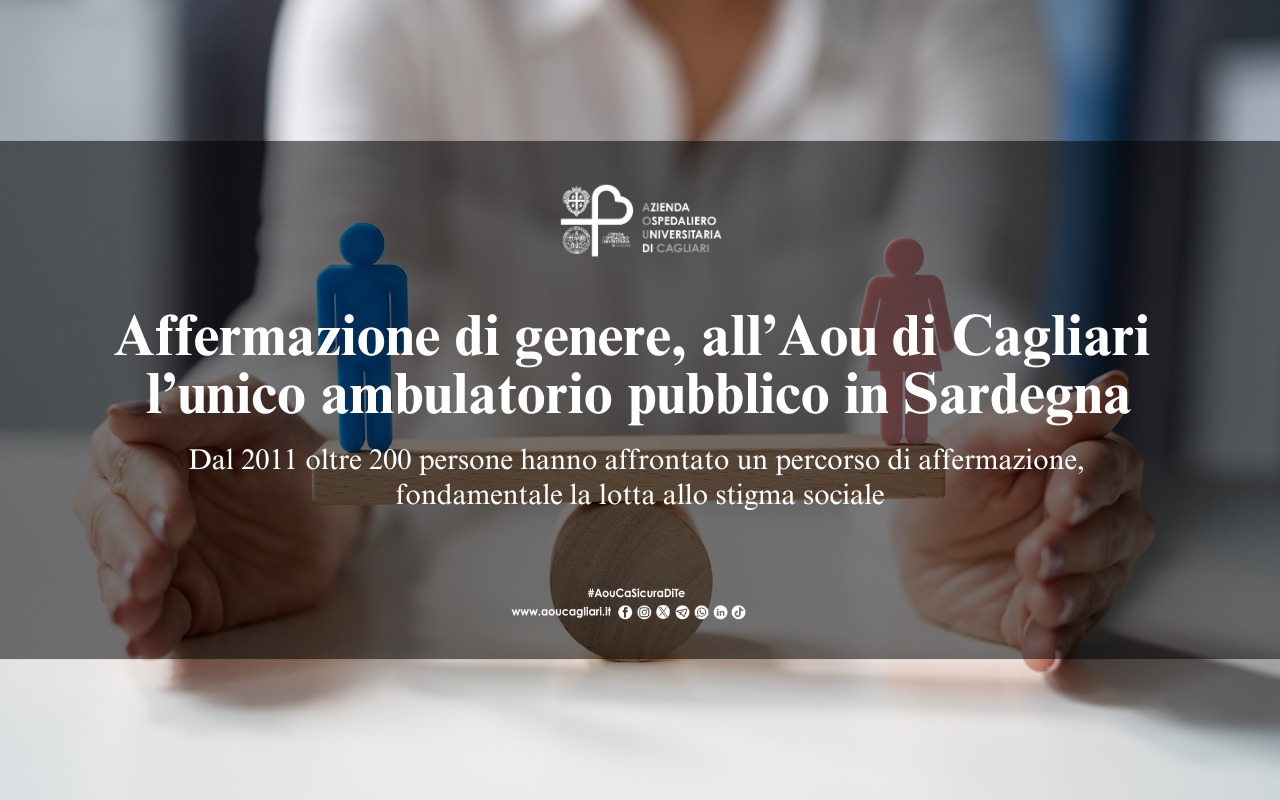 Affermazione di genere, all’Aou di Cagliari l’unico ambulatorio pubblico in Sardegna