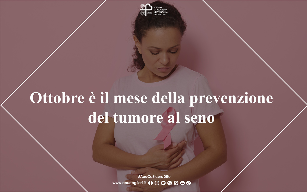 Tumore al seno, ottobre il mese della prevenzione 2022