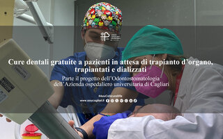 Cure dentali gratuite a pazienti in attesa di trapianto d’organo, trapiantati e dializzati