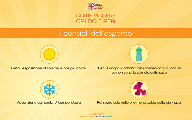 caldo e afa