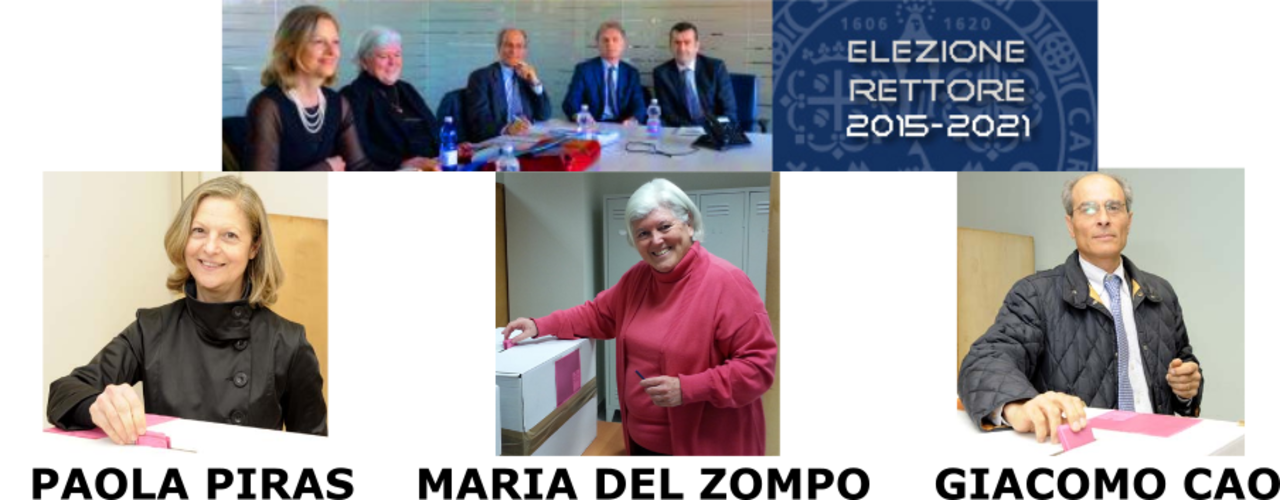 Candidati Rettori in corsa