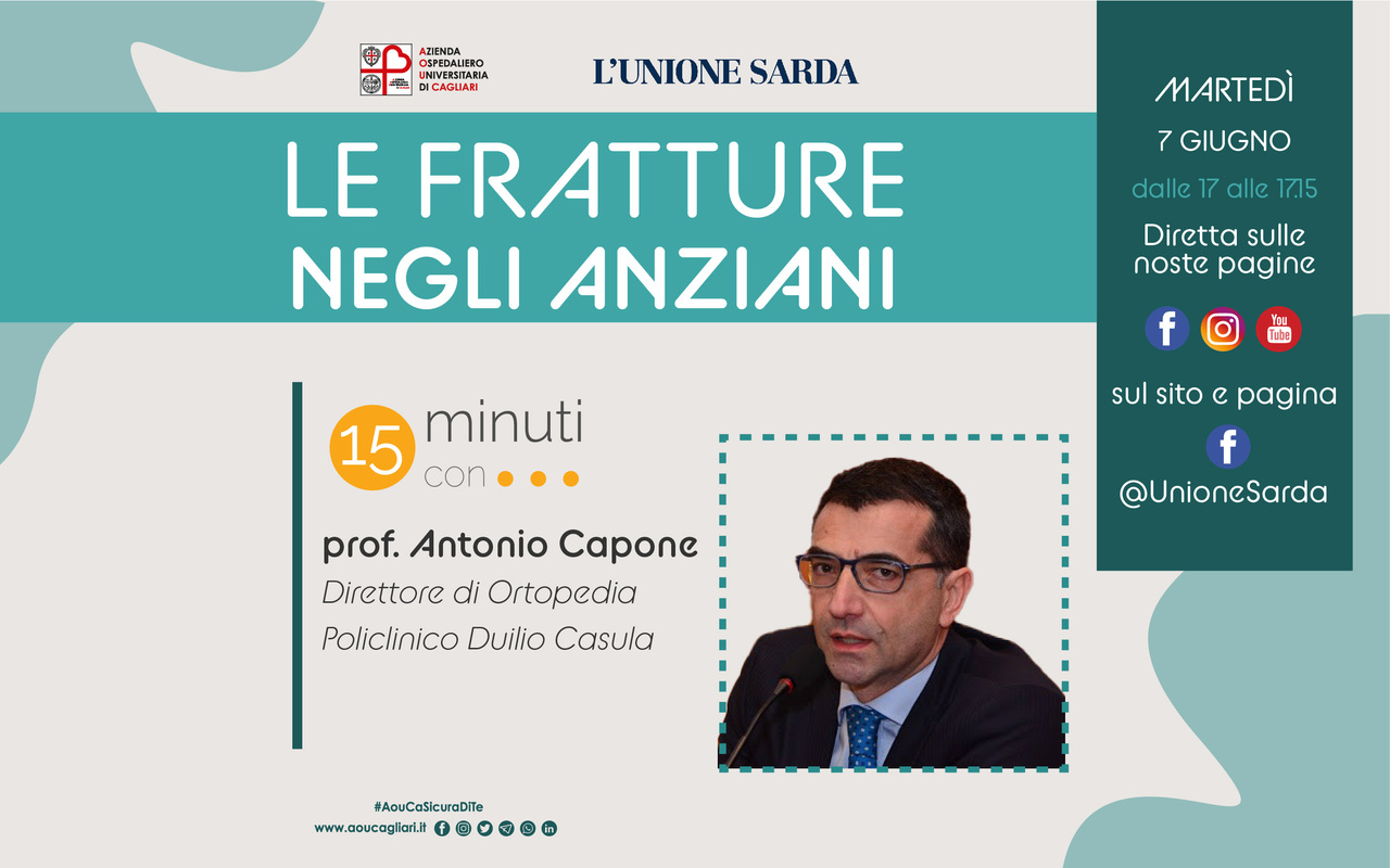 Le fratture negli anziani a 15 minuti con