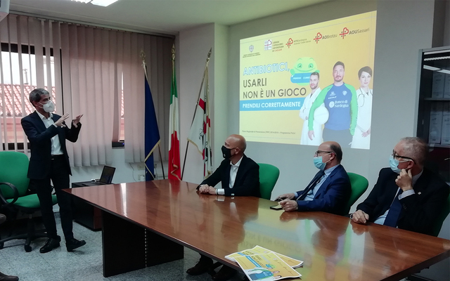Conferenza stampa di presentazione della campagna sul corretto uso degli antibiotici
