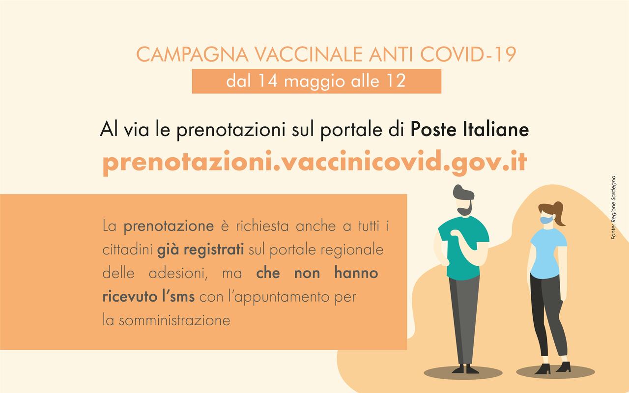 Vaccinazioni anti Covid, al via la piattaforma delle Poste