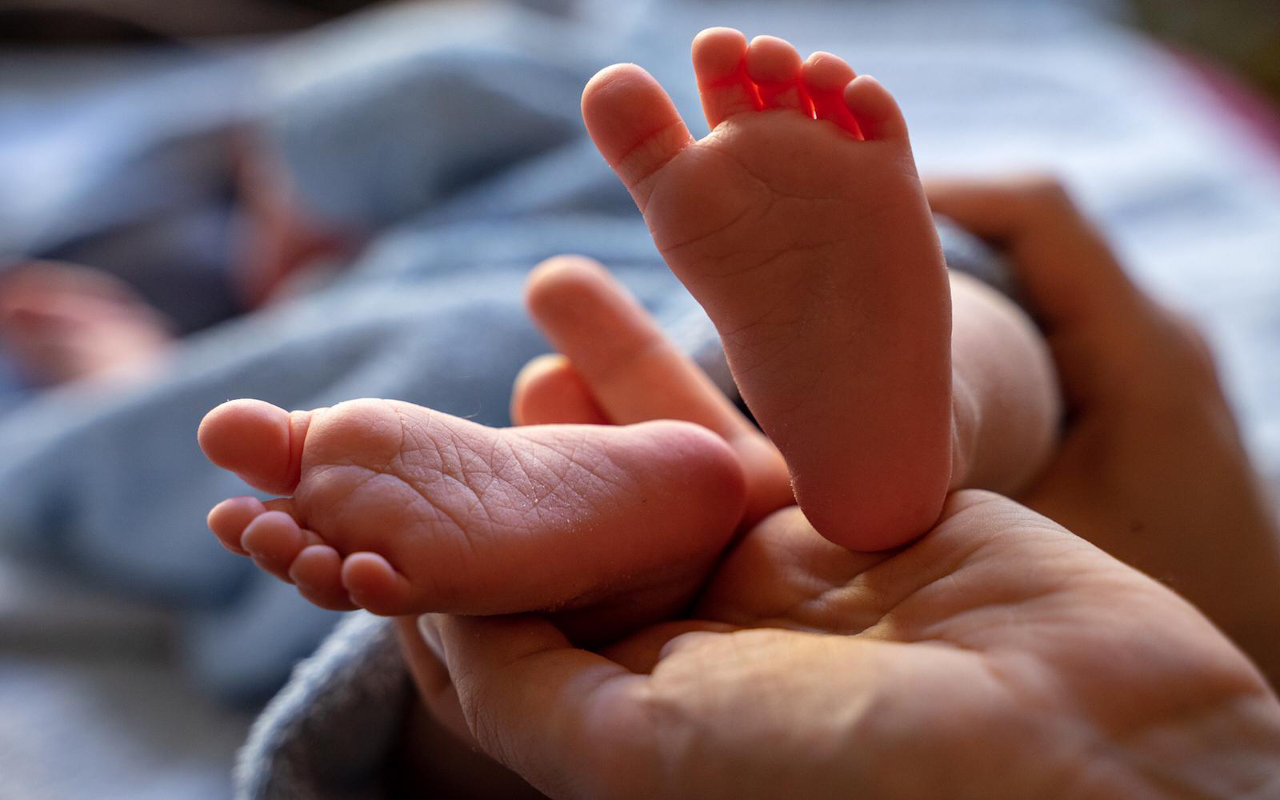 Piedi bambino