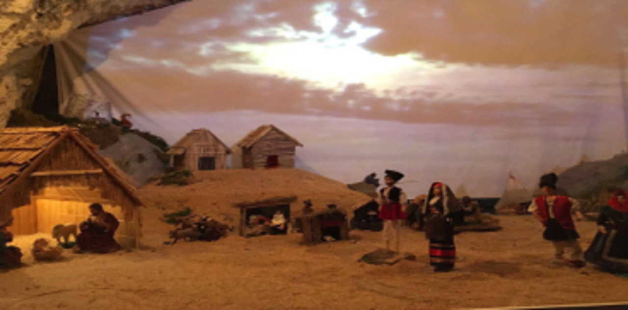 Presepe marino piccolo