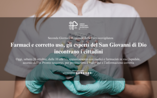 Farmaci e corretto uso, gli esperti del San Giovanni di Dio incontrano i cittadini