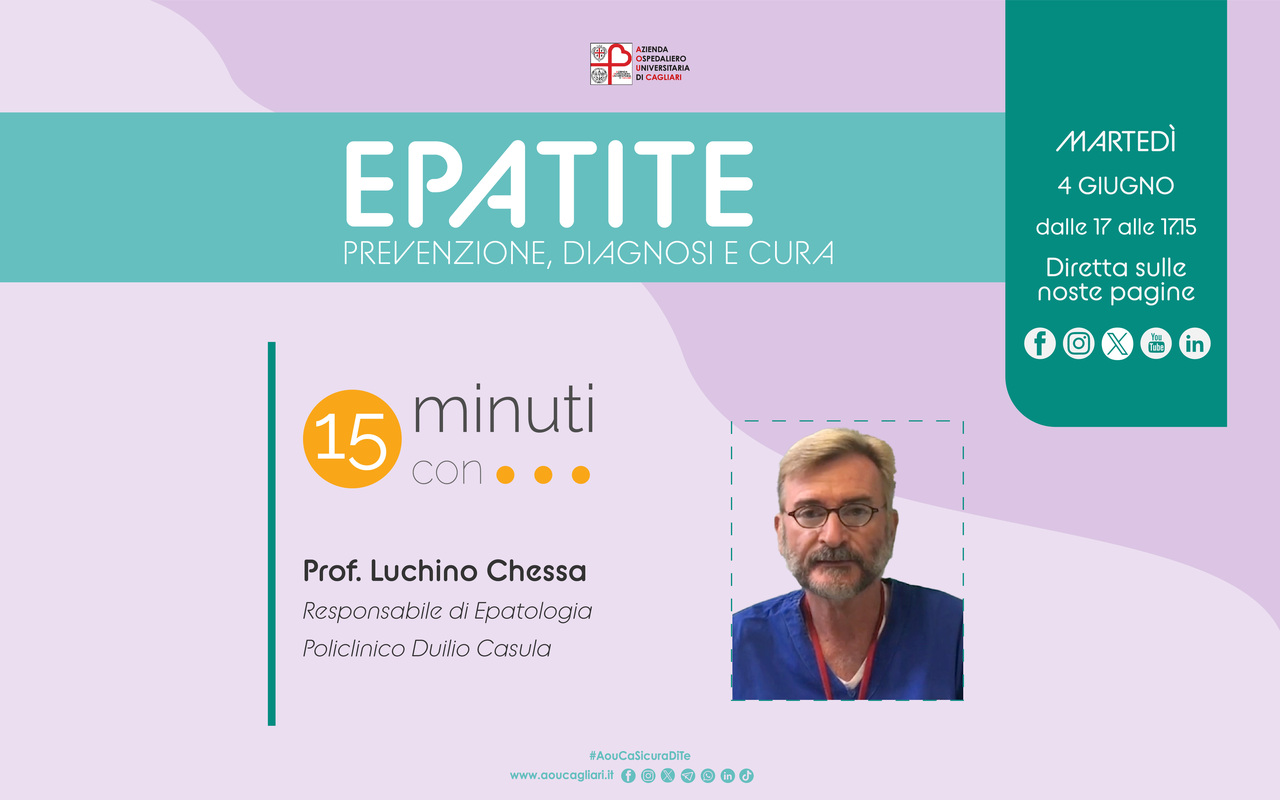 Epatite, prevenzione diagnosi a “15 minuti con…”